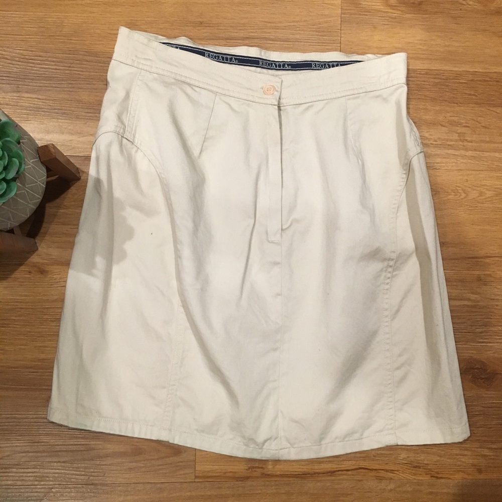 Regatta Khaki Mini Skirt Size 10
